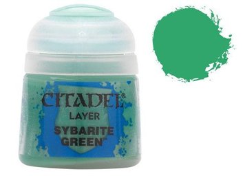 Фарба Citadel - Layer: Sybarite Green (12ml) (6-pack) 9918995122706 фото