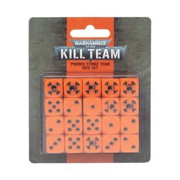 Гральні куби GW - Warhammer 40000. Kill Team: Phobos Strike Team - Dice Set 99220101027 фото
