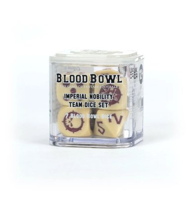 Игральные кубы GW - BLOOD BOWL: IMPERIAL NOBILITY TEAM DICE SET 99220902002 фото