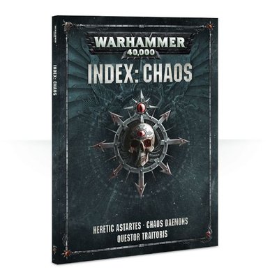 Книга GW - WARHAMMER 40000: INDEX - CHAOS (PB) (ENG) 60040102011 фото