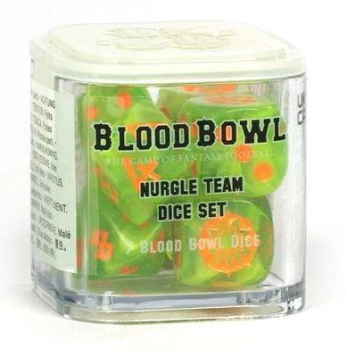 Игральные кубы GW - BLOOD BOWL: NURGLE TEAM DICE SET 99220901010 фото