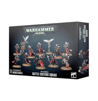 Игровой набор GW - WARHAMMER 40000: ADEPTA SORORITAS - BATTLE SISTERS SQUAD 99120108057 фото