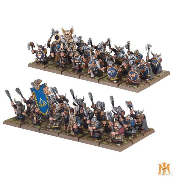 Игровой набор GW - Warhammer. The Old World: Dwarfen Mountain Holds - Dwarf Warriors 99122705002 фото