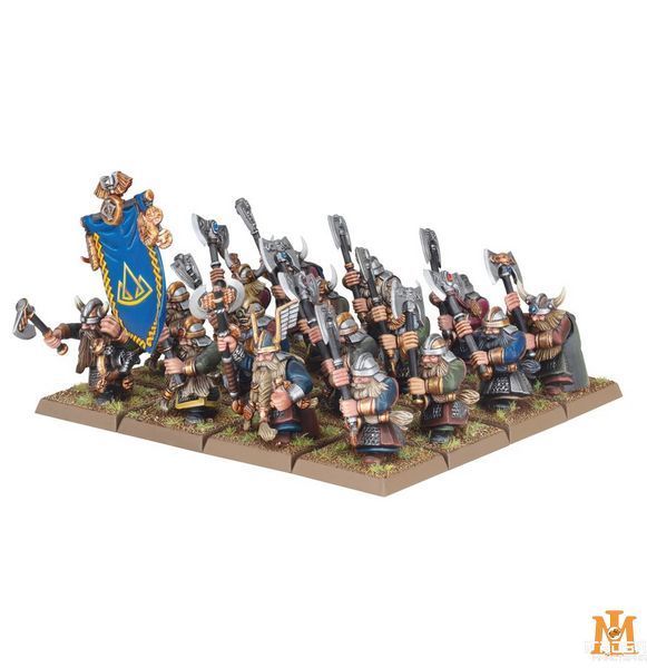 Игровой набор GW - Warhammer. The Old World: Dwarfen Mountain Holds - Dwarf Warriors 99122705002 фото