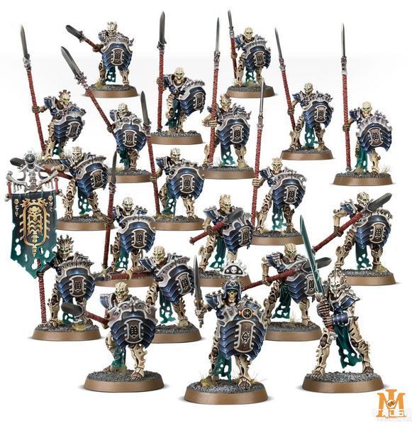 Игровой набор GW - Age of Sigmar: Ossiarch Bonereapers - Mortek Guard 99120207079 фото