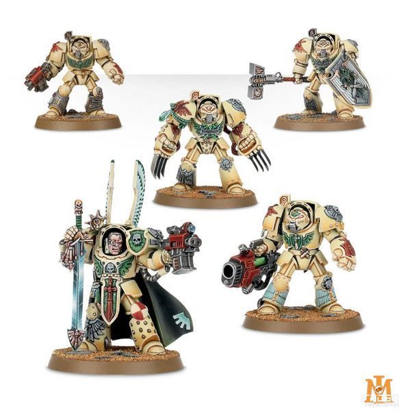 Игровой набор GW - Warhammer 40000: Dark Angels - Deathwing Command Squad 99120101359 фото