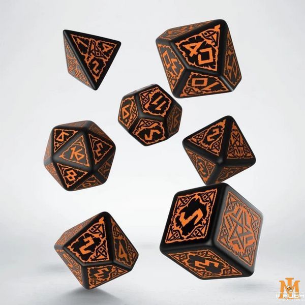 Набор кубиков Q Workshop - Dice Set. Pathfinder - Hell's Vengeance (7) SPAT69 фото