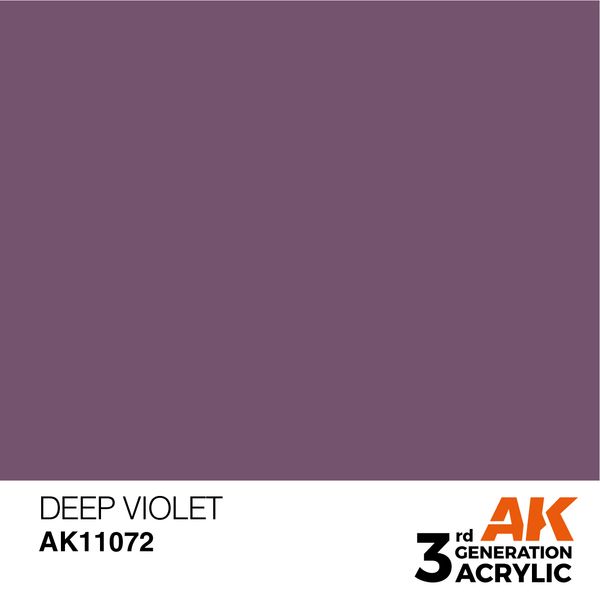 Краска AK - Intense: Deep Violet AK11072 фото