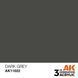 Краска AK - Standard: Dark Grey AK11022 фото 2