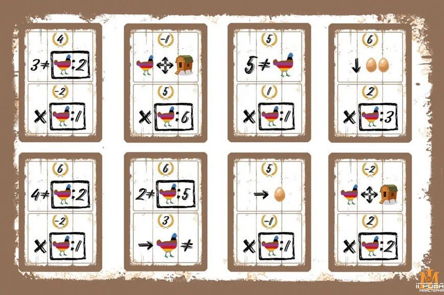 Настольная игра Lord of Boards - Курочки / Hens (Укр) LOB2202UA фото