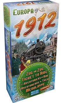 Настольная игра Days Of Wonder - Ticket to Ride: Europe 1912 (дополнение) (Англ) DOW720111 фото