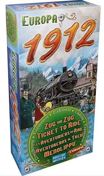 Настільна гра Days Of Wonder - Ticket to Ride. Europa 1912 (доповнення) (англ) DOW720111 фото