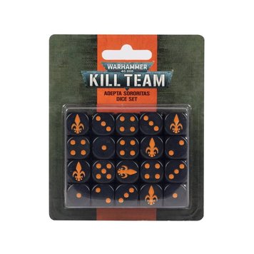 Гральні куби GW - Warhammer 40000. Kill Team: Adepta Sororitas Dice Set 99220108007 фото