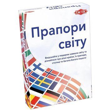 Настільна гра Tactic - Прапори світу 58139 фото