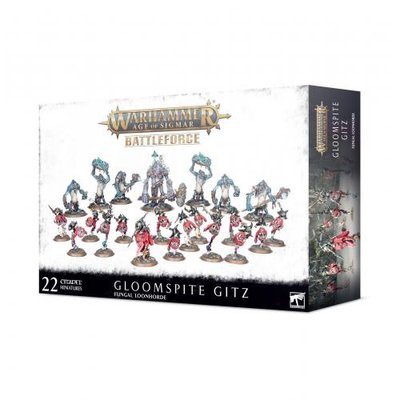 Набір мініатюр Warhammer Age of Sigmar Gloomspite Gitz Battleforce – Fungal Loonhorde 99120209064 фото