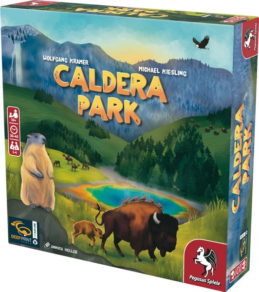 Настольная игра Pegasus Spiele - Caldera Park (Англ) 57808E фото