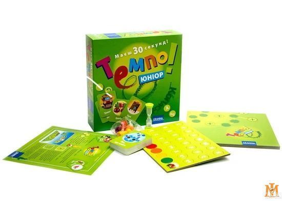 Настольная игра Granna - Темпо Юниор (Укр) 83026 фото