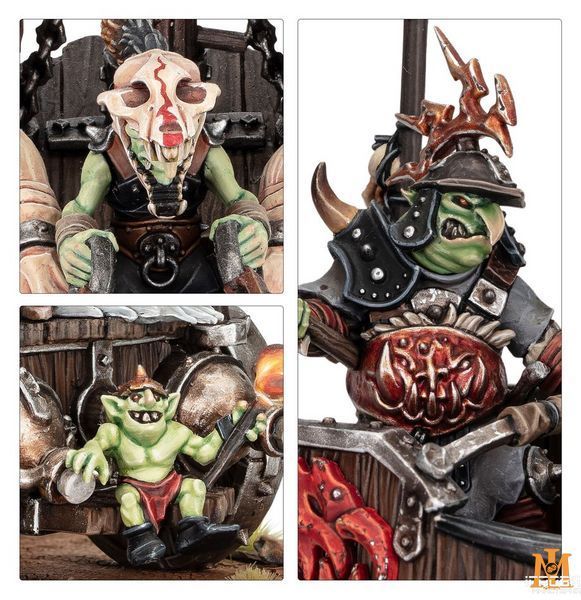 Ігровий набір GW - Age of Sigmar: Gloomspite Gitz - Snarlboss on War-wheela 99120209130 фото