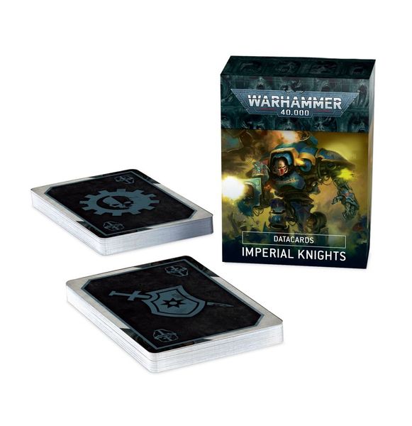 Ігровий набір GW - WARHAMMER 40000: DATACARDS - IMPERIAL KNIGHTS (ENG) 60050108002 фото