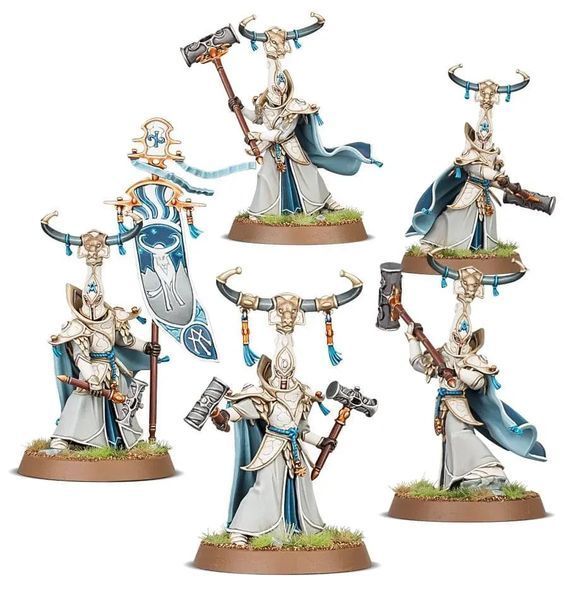 Игровой набор GW - Age of Sigmar: Lumineth Realm-lords - Alarith Stoneguard 99120210055 фото