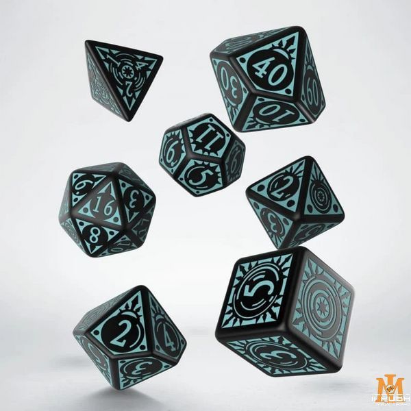 Набір кубиків Q Workshop - Dice Set. Pathfinder - Iron Gods SPAT67 фото