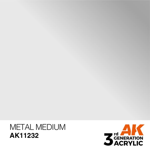 Фарба AK - Metal Medium - Auxiliary AK11232 фото