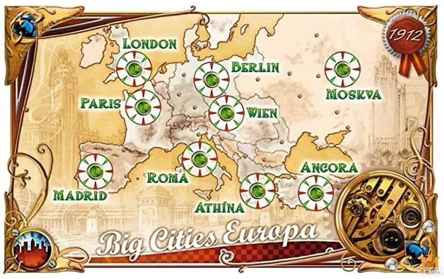 Настільна гра Days Of Wonder - Ticket to Ride. Europa 1912 (доповнення) (англ) DOW720111 фото