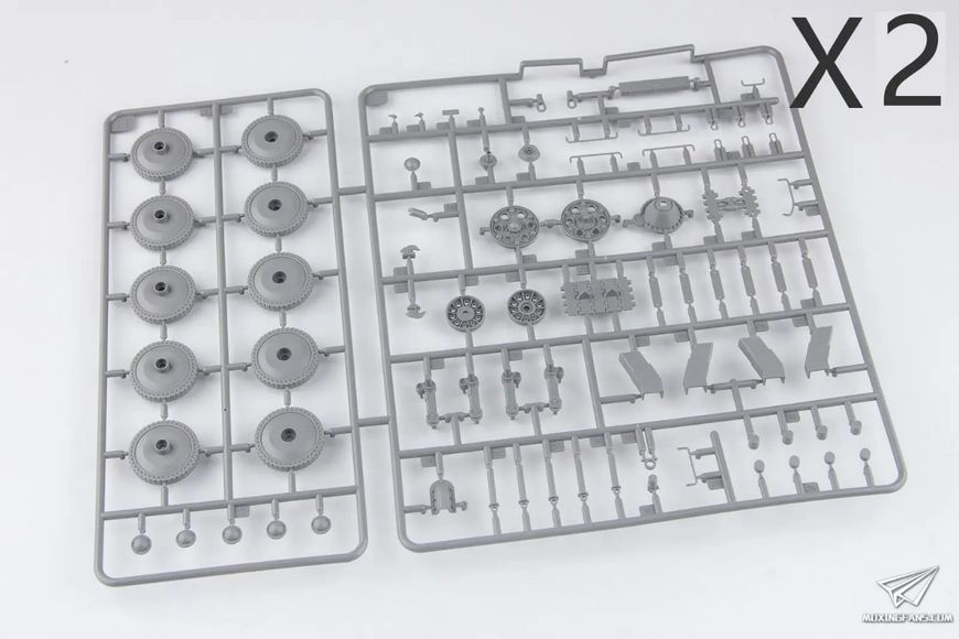 Збірна модель Border Model - 1/35 Радянський танк T34-85 With 5 Resin figure BT-027 фото