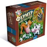 Настольная игра Granna - Суперфермер. Барсук и Коза. 3 в 1 (Укр) 84085 фото
