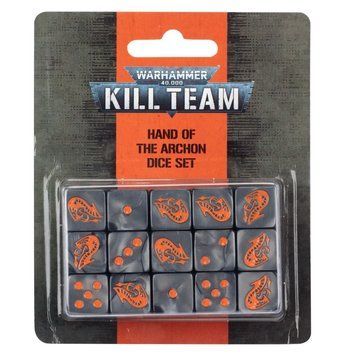 Игральные кубы GW - Warhammer 40000. Kill Team: Hand of The Archon Dice Set 99220112003 фото