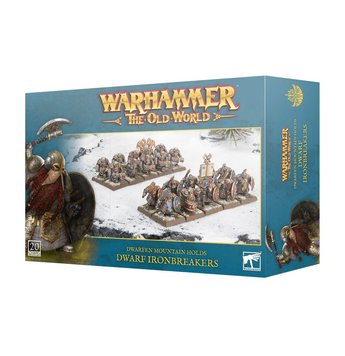 Ігровий набір GW - Warhammer. The Old World: Dwarfen Mountain Holds - Dwarf Ironbreakers 99122705004 фото