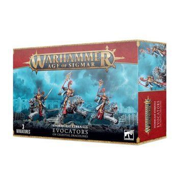 Игровой набор GW - Age of Sigmar: Stormcast Eternals - Evocators on Celestial Dracolines 99120218038 фото