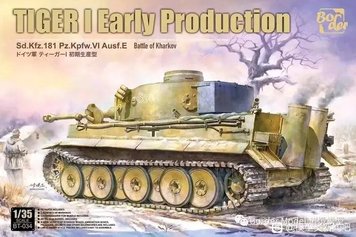 Збірна модель Border Model - 1/35 Танк Tiger I Kharkov BT-034 фото