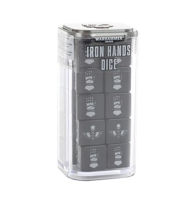 Игральные кубы GW - WARHAMMER 40000: IRON HANDS DICE 99220101018 фото