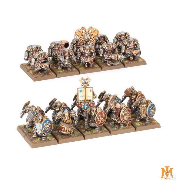 Ігровий набір GW - Warhammer. The Old World: Dwarfen Mountain Holds - Dwarf Ironbreakers 99122705004 фото