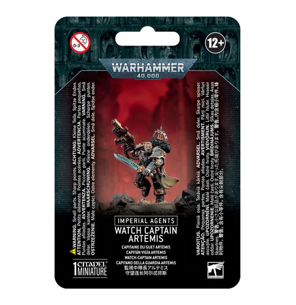 Игровой набор GW - Warhammer 40000: Imperial Agents - Watch Captain Artemis 99070108022 фото