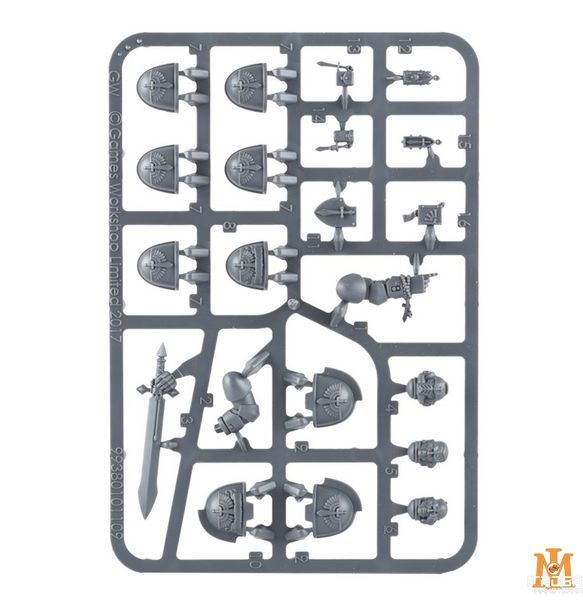 Игровой набор GW - Warhammer 40000: Dark Angels - Primaris Upgrades 99070101073 фото