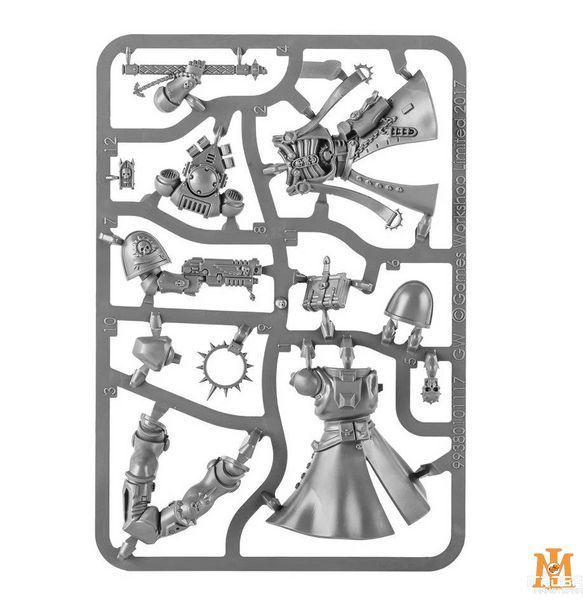 Игровой набор GW - Warhammer 40000: Space Marines - Primaris Chaplain 99070101062 фото