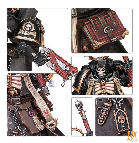 Игровой набор GW - Warhammer 40000: Space Marines - Primaris Chaplain 99070101062 фото
