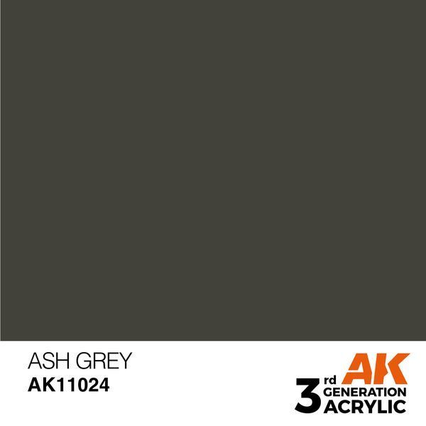 Краска AK - Standard: Ash Grey AK11024 фото