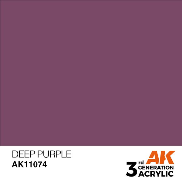 Краска AK - Intense: Deep Purple AK11074 фото