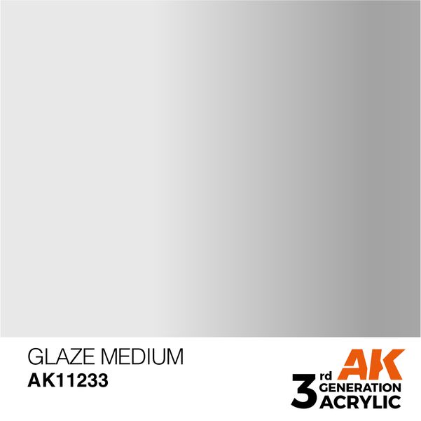 Краска AK - Auxiliary: Glaze Medium (17ml) AK11233 фото