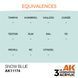 Краска AK - Snow Blue AK11174 фото 3
