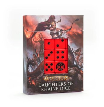 Гральні куби GW - Age of Sigmar: Daughters of Khaine Dice Set 99220212003 фото