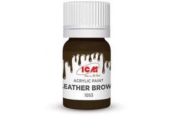 Акрилова фарба ICM - Brown: Leather Brown (12 ml)