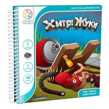 Дорожня магнітна гра Smart Games - Хитрі жуки SGT 230 UKR фото