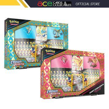 Настільна гра Pokemon TCG - Pok&eacute;mon Sword / Shield 12.5: Crown Zenith Premium Figure Collection (англ) 290-85163 фото