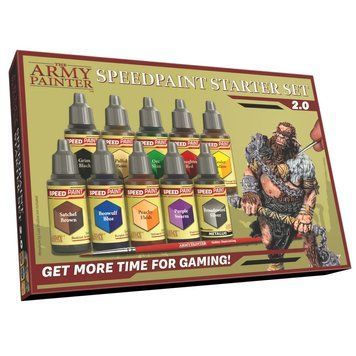 Стартовый набор красок 10 шт The Army Painter - для быстрой покраски 2.0/Speedpaint Starter Set 2.0 WP8059 фото