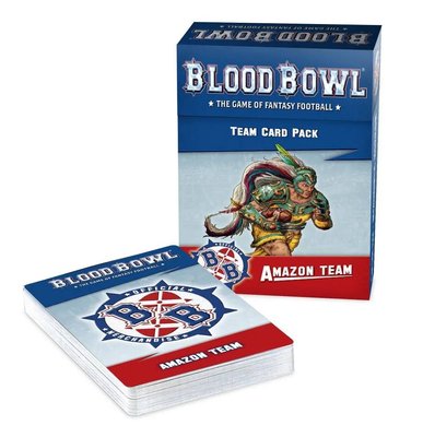 Ігровиій набір GW - BLOOD BOWL: AMAZON TEAM CARD PACK 60050999006 фото