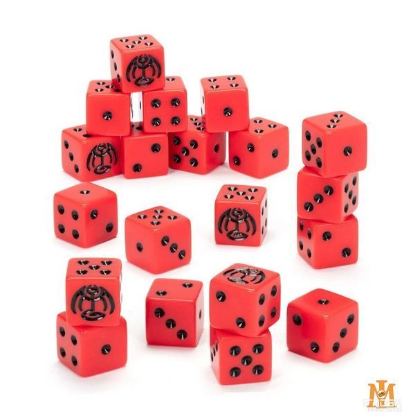 Гральні куби GW - Age of Sigmar: Daughters of Khaine Dice Set 99220212003 фото